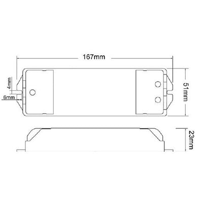 Deko-Light DALI PWM Dimmer CV 4CH, 12/24V, 5A/Channel  Weiß