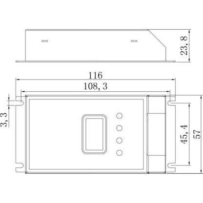 Deko-Light OLED Dimmer 3  Schwarz