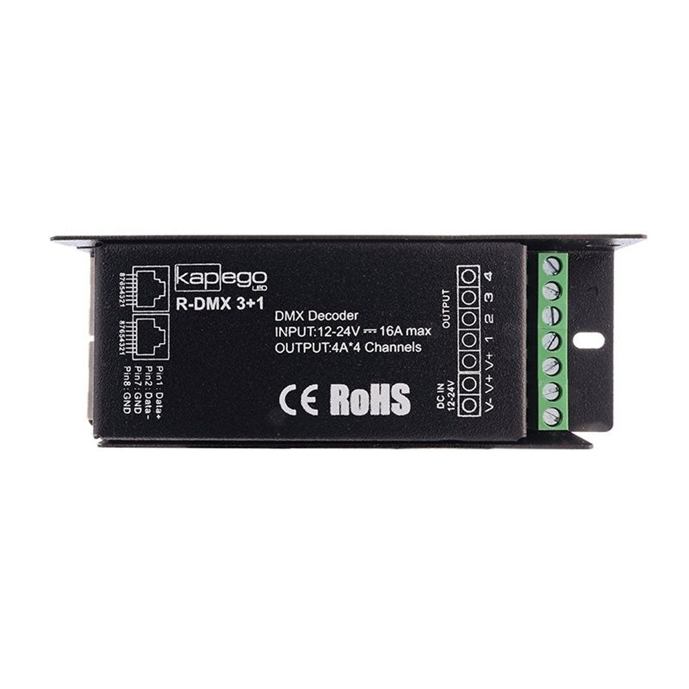 Deko-Light Dimmer R-DMX 3+1  Schwarz