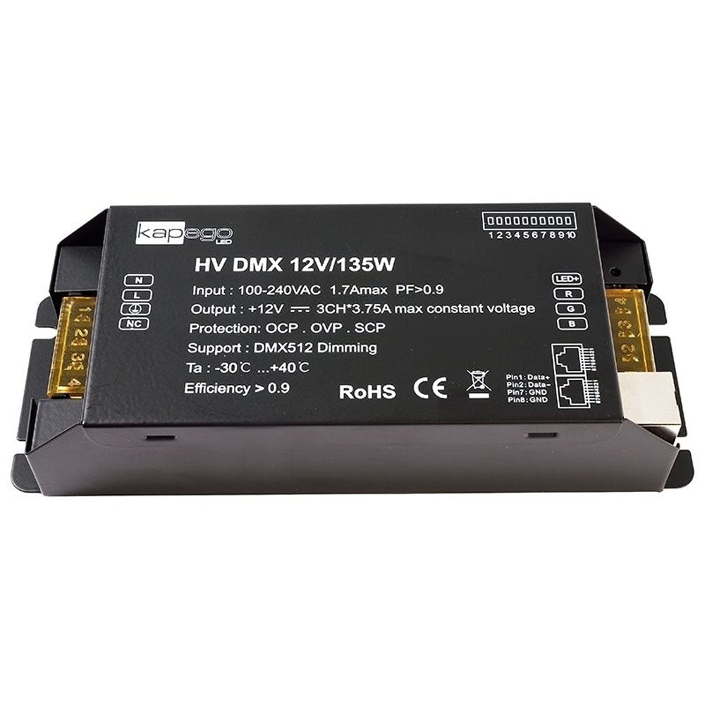 Deko-Light HV DMX 12V/135W  Schwarz