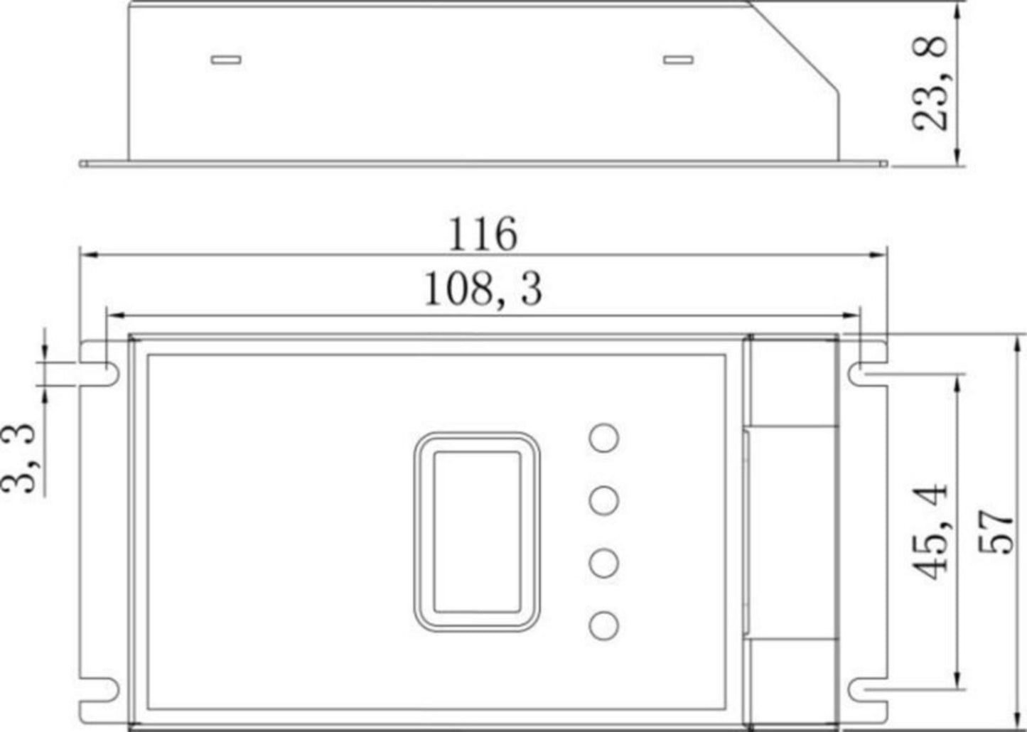 Deko-Light MULTI-LED-Dimmer 1-4 CH, DMX/AUTO/MAN, 12-48V, 20A