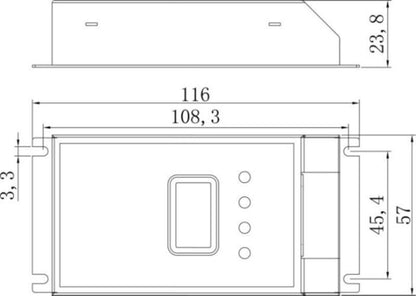Deko-Light MULTI-LED-Dimmer 1-4 CH, DMX/AUTO/MAN, 12-48V, 20A