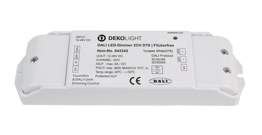 Deko-Light DALI 2 PWM Dimmer CV 2CH, 12-48V, 8A/CH, DT8