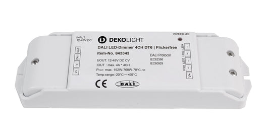 Deko-Light DALI 2 PWM Dimmer CV 4CH, 12-48V, 4A/CH, DT6