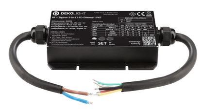 Deko-Light RF-smart, LED-Dimmer 5-in1, 5 Kanal, 12-48V, 20A, IP67