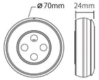 Deko-Light RF-smart, Fernbedienung, schwarz, 1 Zone, RGB/RGBW/RGB+CCT, IP20