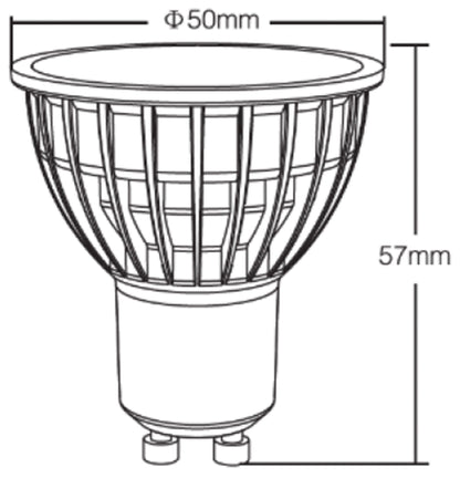 Deko-Light RF-smart, GU10, RF, 4 W, RGB+2700-6500 K, 25 Grad