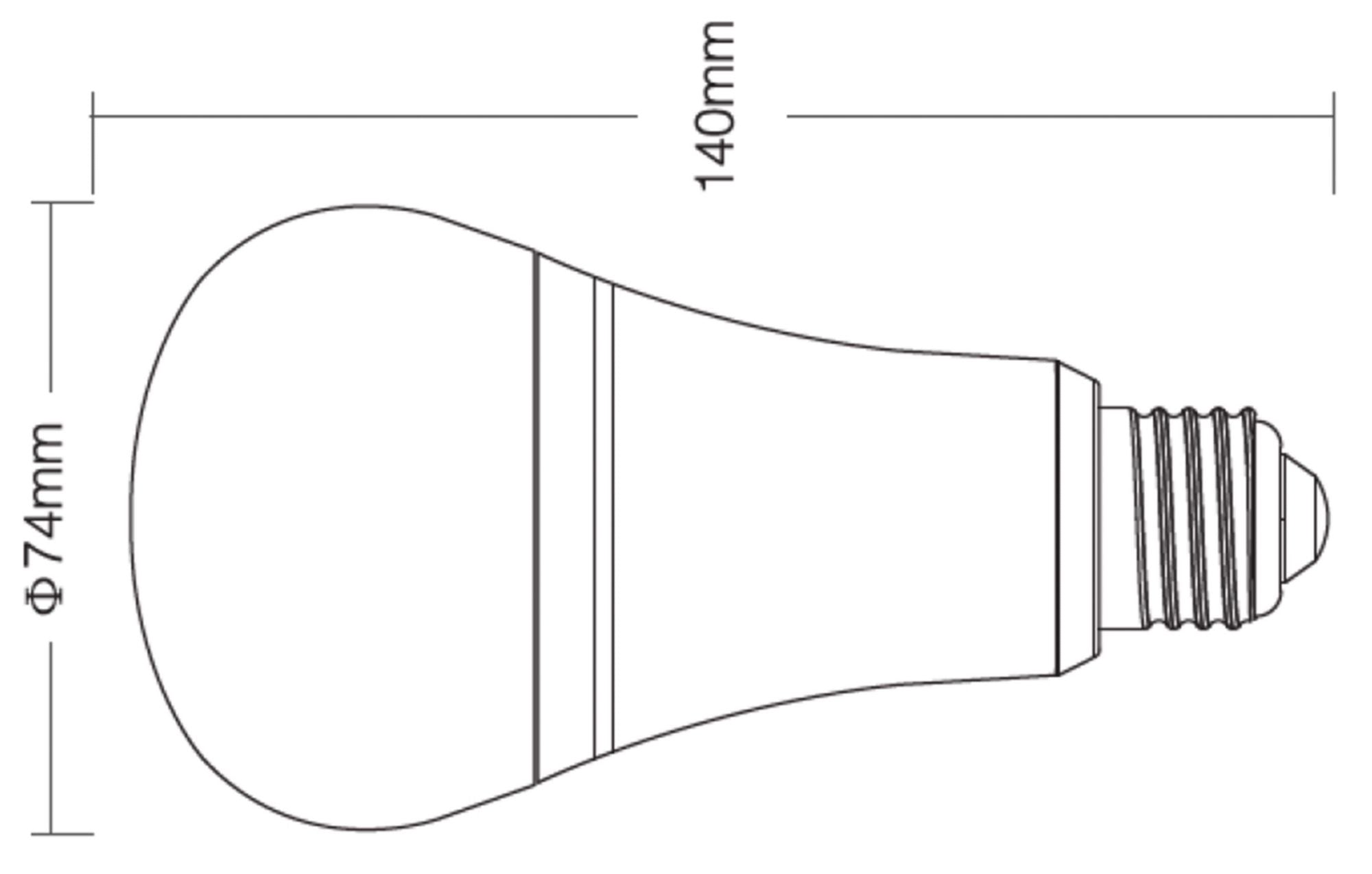 Deko-Light RF-smart, E27, RF, 12 W, RGB+2700-6500 K, 220 Grad
