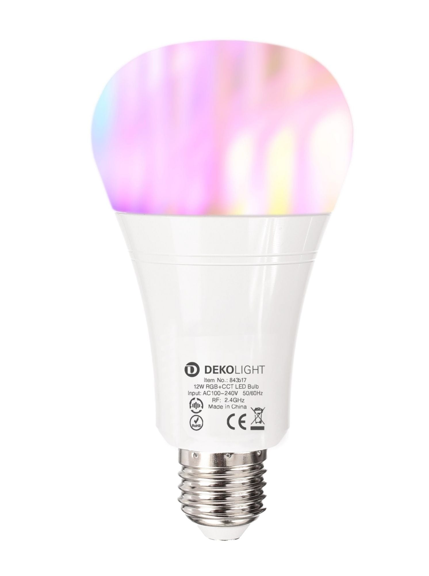 Deko-Light RF-smart, E27, RF, 12 W, RGB+2700-6500 K, 220 Grad