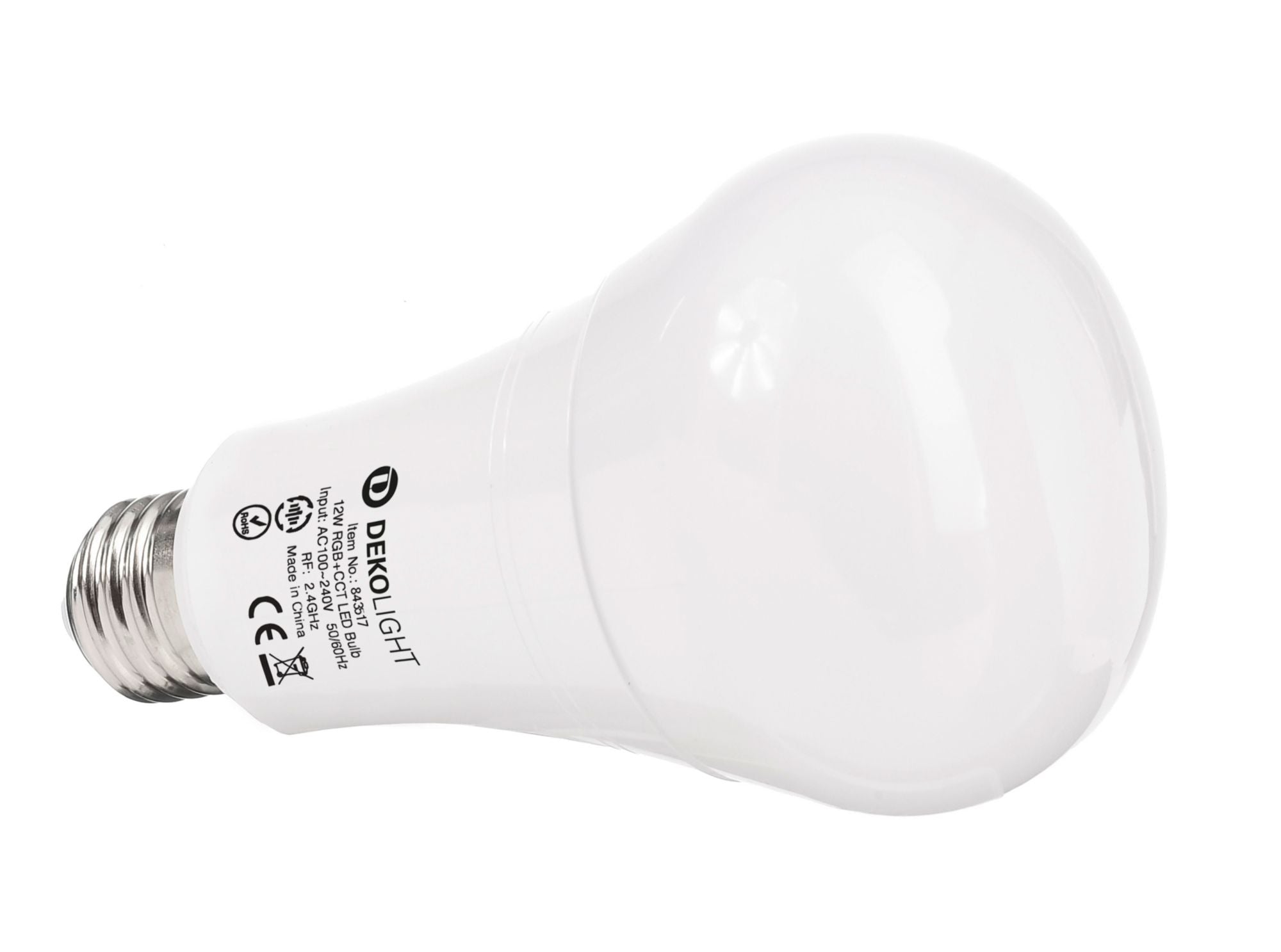 Deko-Light RF-smart, E27, RF, 12 W, RGB+2700-6500 K, 220 Grad