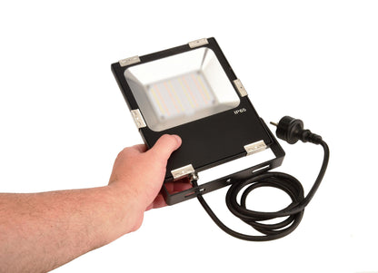 Deko-Light RF-smart, Flood, 30 W, RGB+2700-6500 K, Schwarz