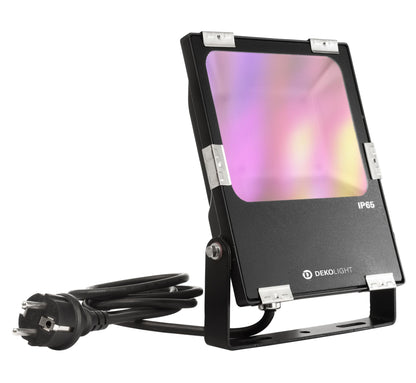 Deko-Light RF-smart, Flood, 30 W, RGB+2700-6500 K, Schwarz