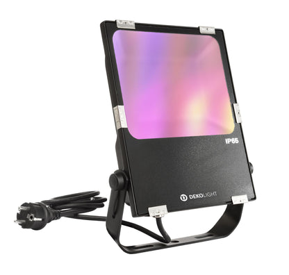 Deko-Light RF-smart, Flood, 50 W, RGB+2700-6500 K, Schwarz