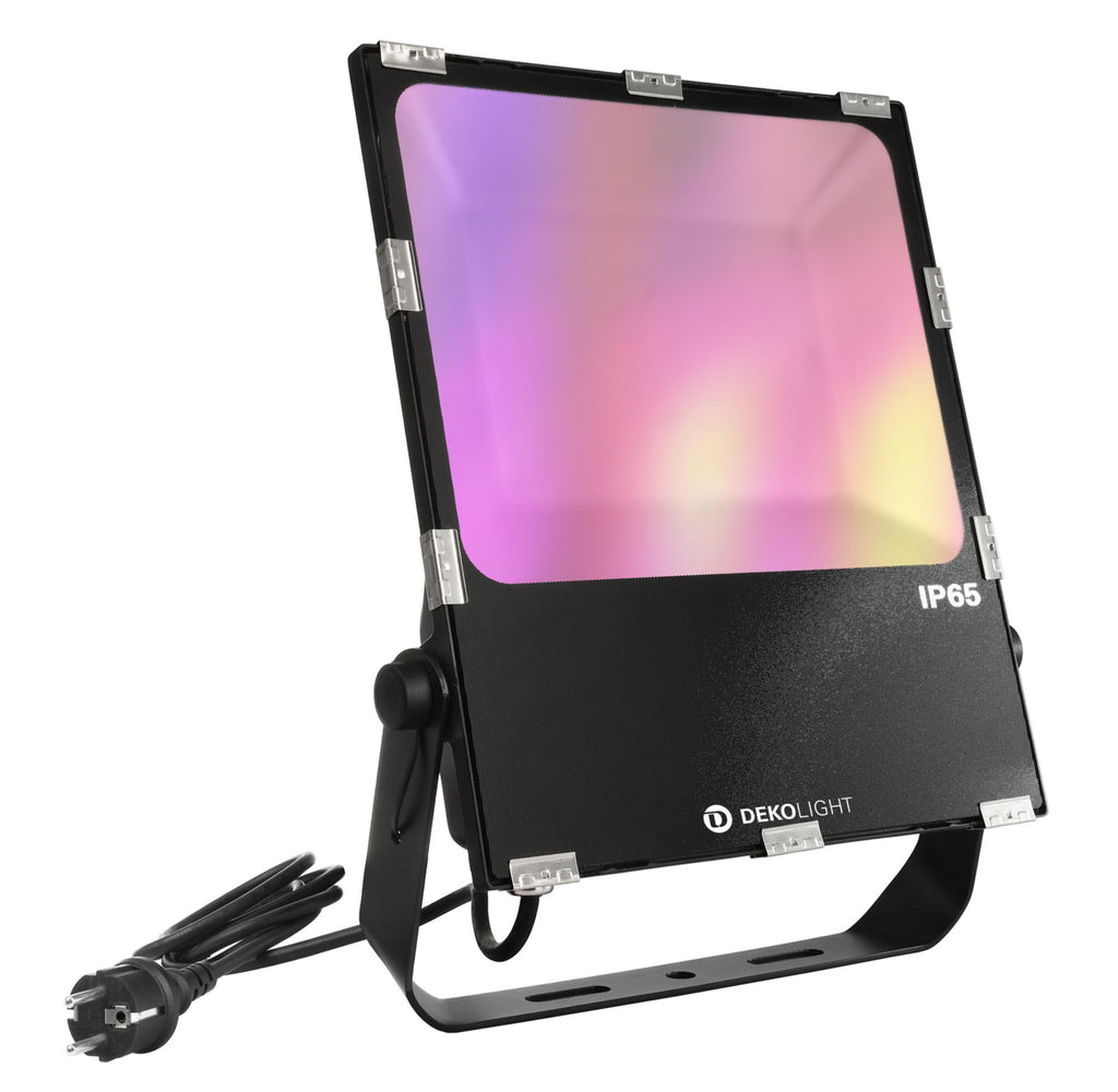 Deko-Light RF-smart, Flood, 100 W, RGB+2700-6500 K, Schwarz
