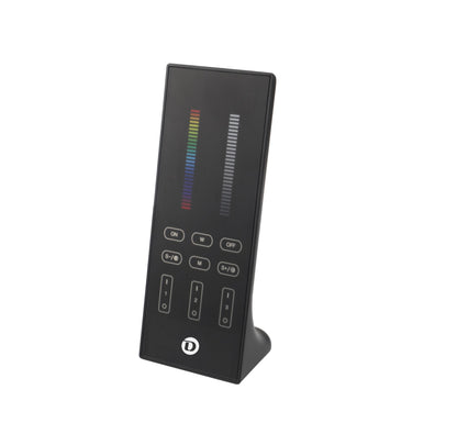 Deko-Light RF-smart, Standfernbedienung, schwarz, 3 Zonen, Single/CCT/RGB/RGBW/RGB+CCT
