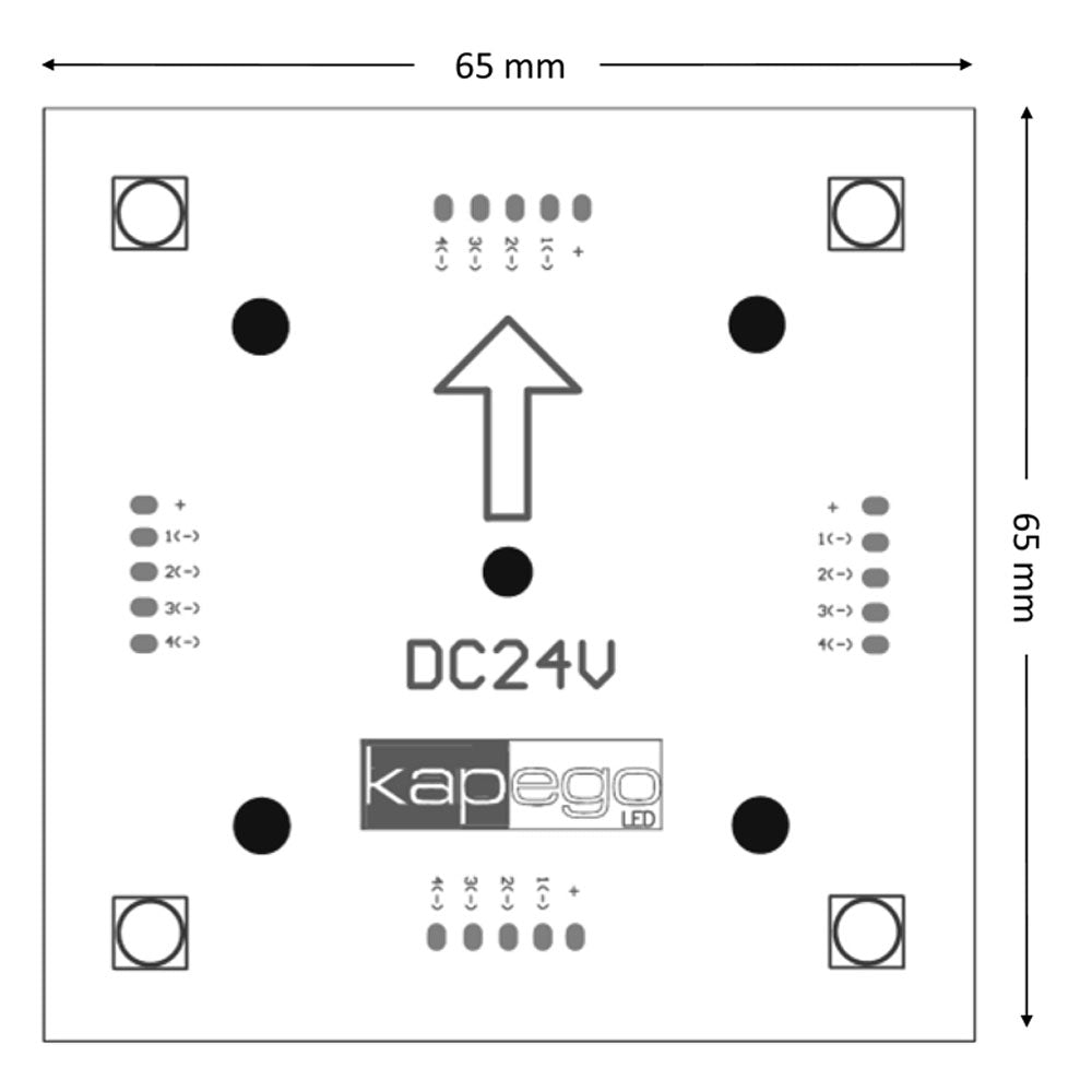 Deko-Light Modular Panel II 2x2 RGB + 3000K 1,8W Weiß