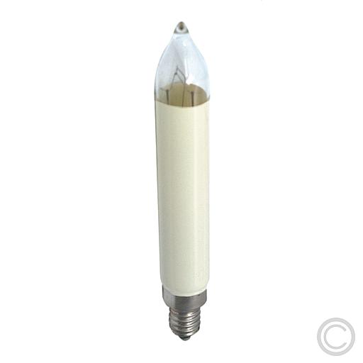 EGB Schaftkerzen 8V/3W E10 reinweiß