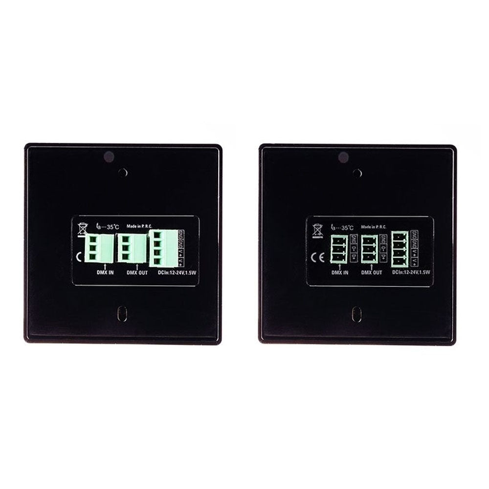 Deko-Light DMX Wandsteuerung X-Fade-6 II  Schwarz-matt