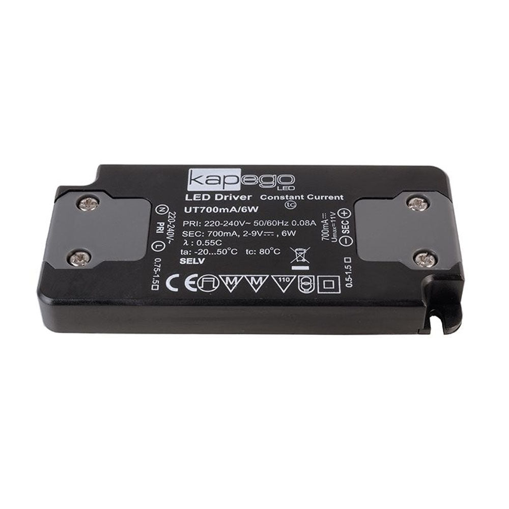 Deko-Light Flat Power Supply 700mA 6W  Schwarz
