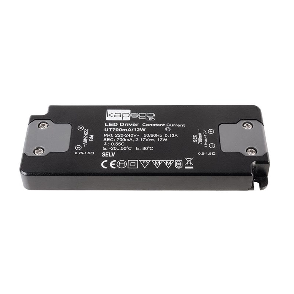 Deko-Light Flat Power Supply 700mA 12W  Schwarz