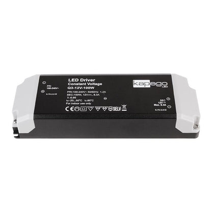 Deko-Light LED-Betriebsgeraet Kapego Q3-12V-100W 8300mA sw
