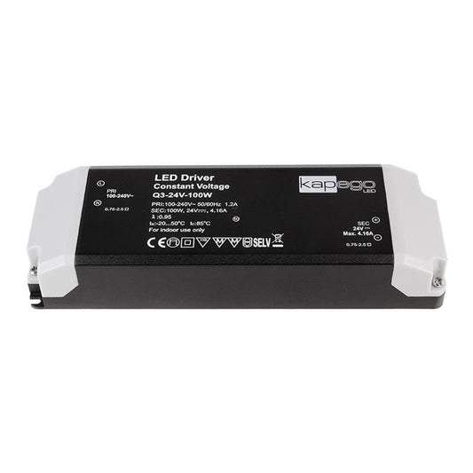 Deko-Light LED-Betriebsgeraet Kapego Q3-24V-100W 4160mA sw