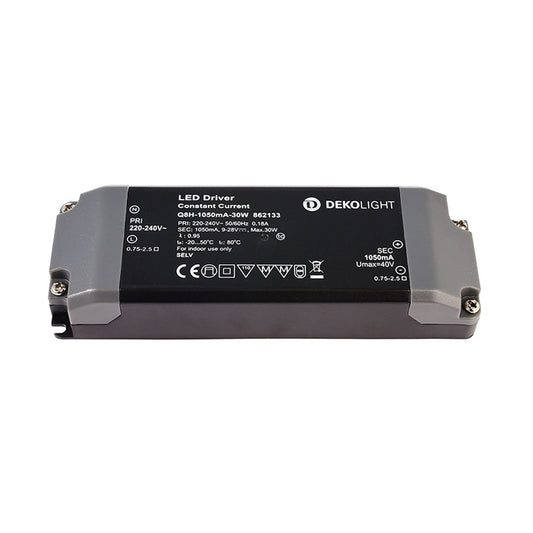 Deko-Light Q8H-1050mA/30W  Schwarz