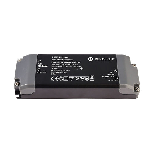 Deko-Light Q8H-500mA/40W  Schwarz