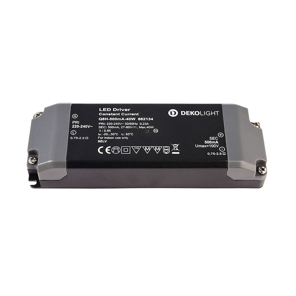 Deko-Light Q8H-500mA/40W  Schwarz