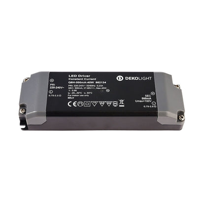 Deko-Light Q8H-500mA/40W  Schwarz