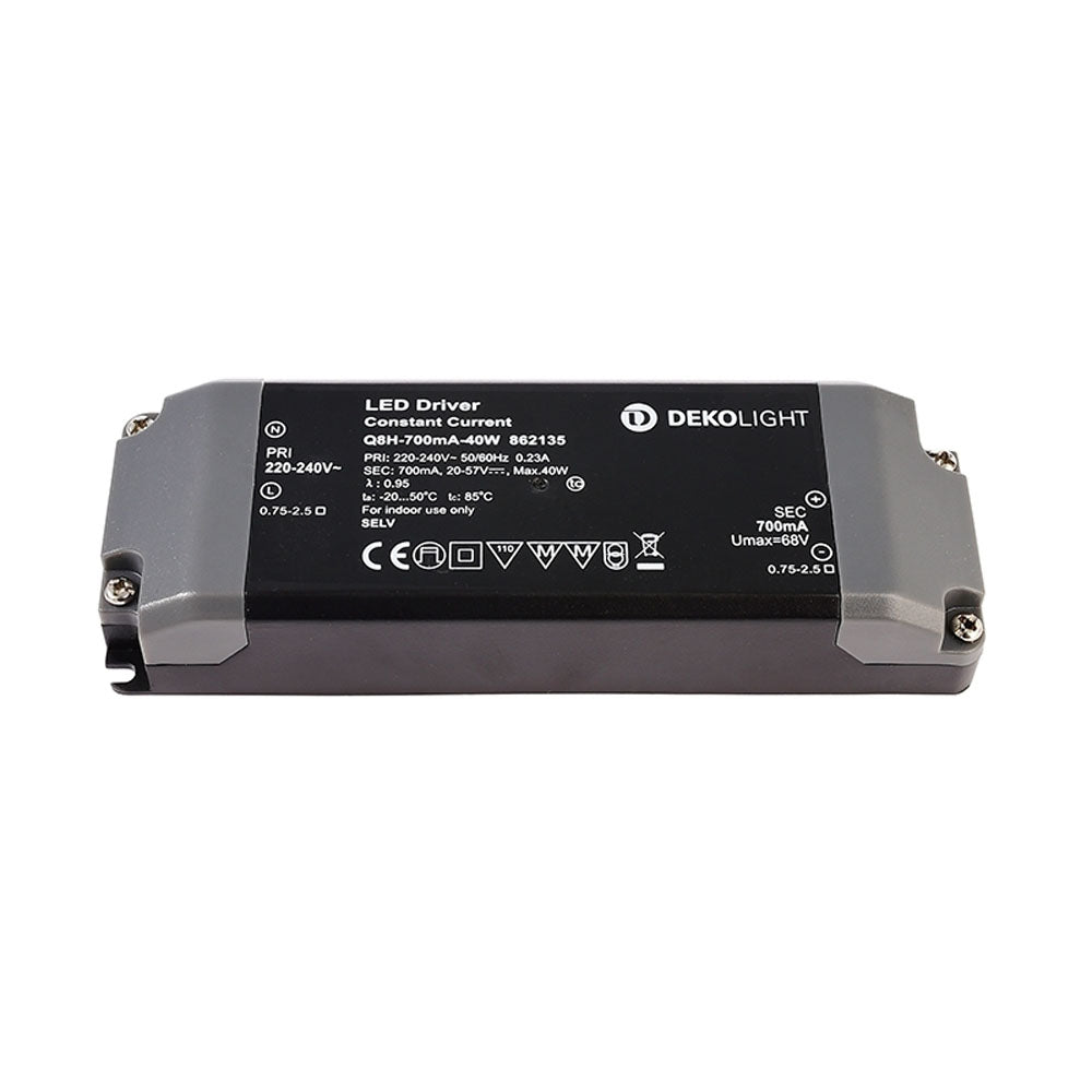 Deko-Light Q8H-700mA/40W  Schwarz