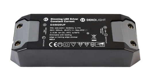 Deko-Light BASIC, DIM, CC, D35020UF/20W  Schwarz