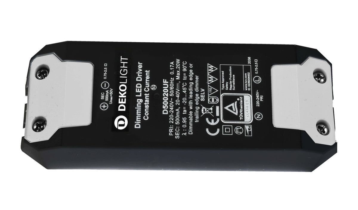 Deko-Light BASIC, DIM, CC, D50020UF/20W  Schwarz