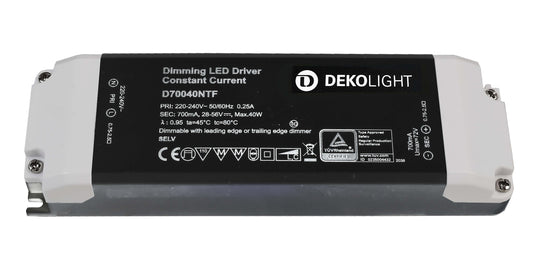 Deko-Light BASIC, DIM, CC, D70040NTF/40W  Schwarz