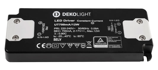 Deko-Light FLAT, CC, UT700mA/12W