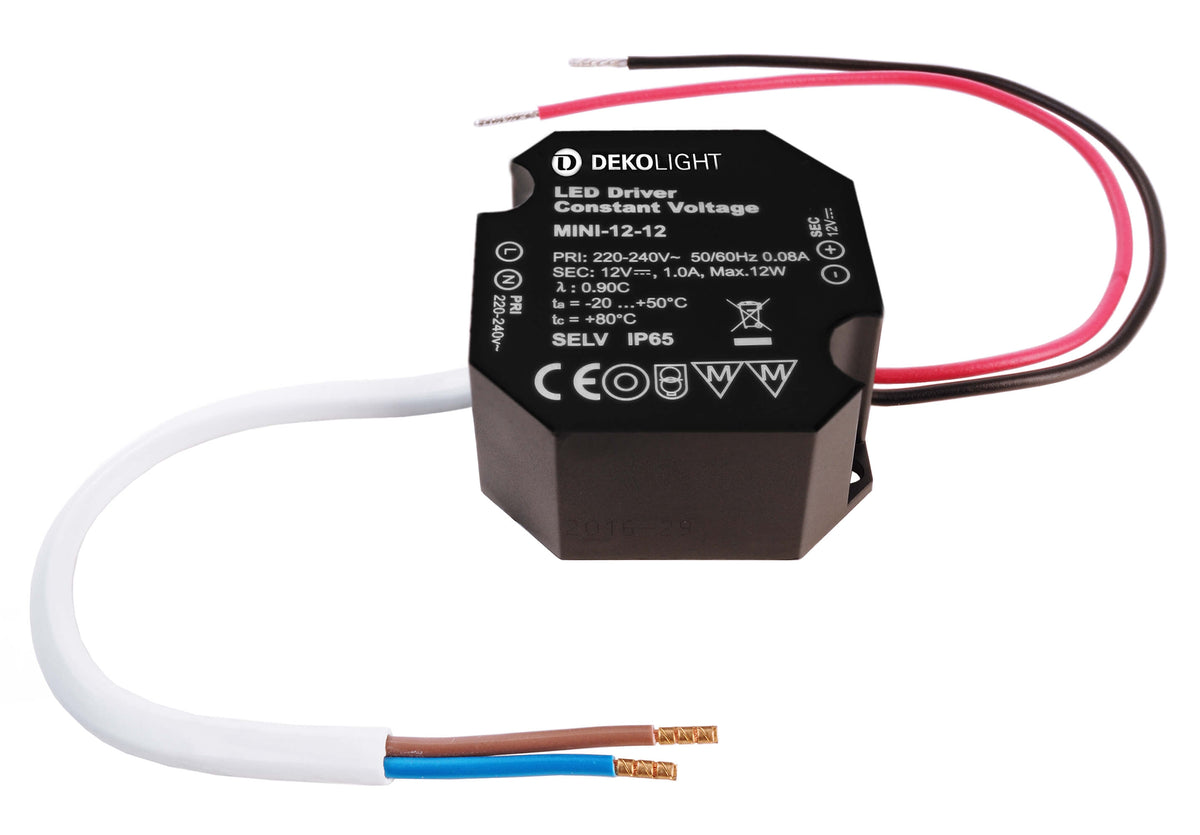 Deko-Light OCTO, CV, Mini 12V/12W  Schwarz