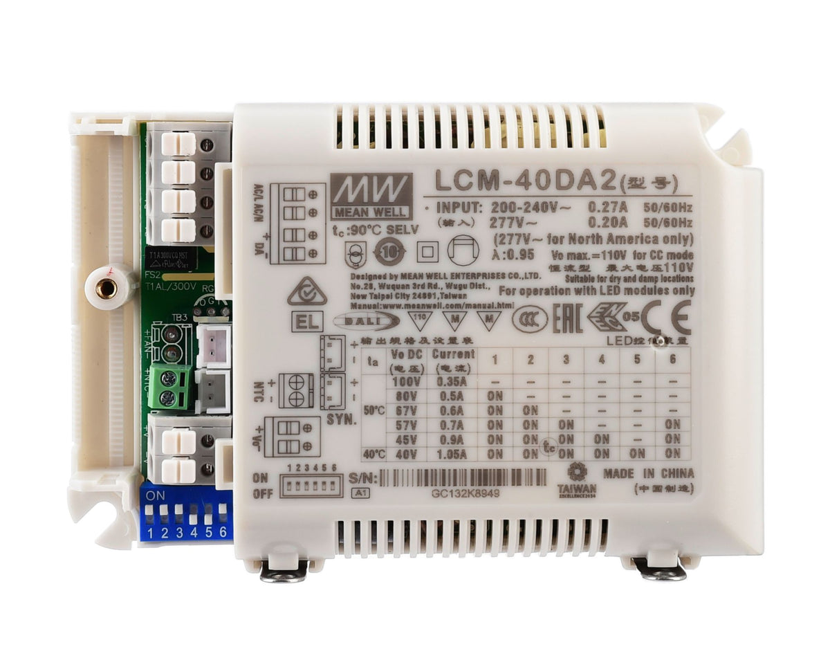 Meanwell Multi CC, LCM-40DA2 / DALI2 + DALI1