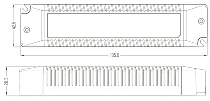 Deko-Light BASIC, DIM, CV, LCP40AD-1H12V