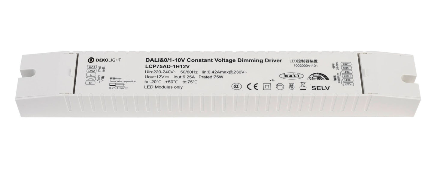 Deko-Light BASIC, DIM, CV, LCP75AD-1H12V