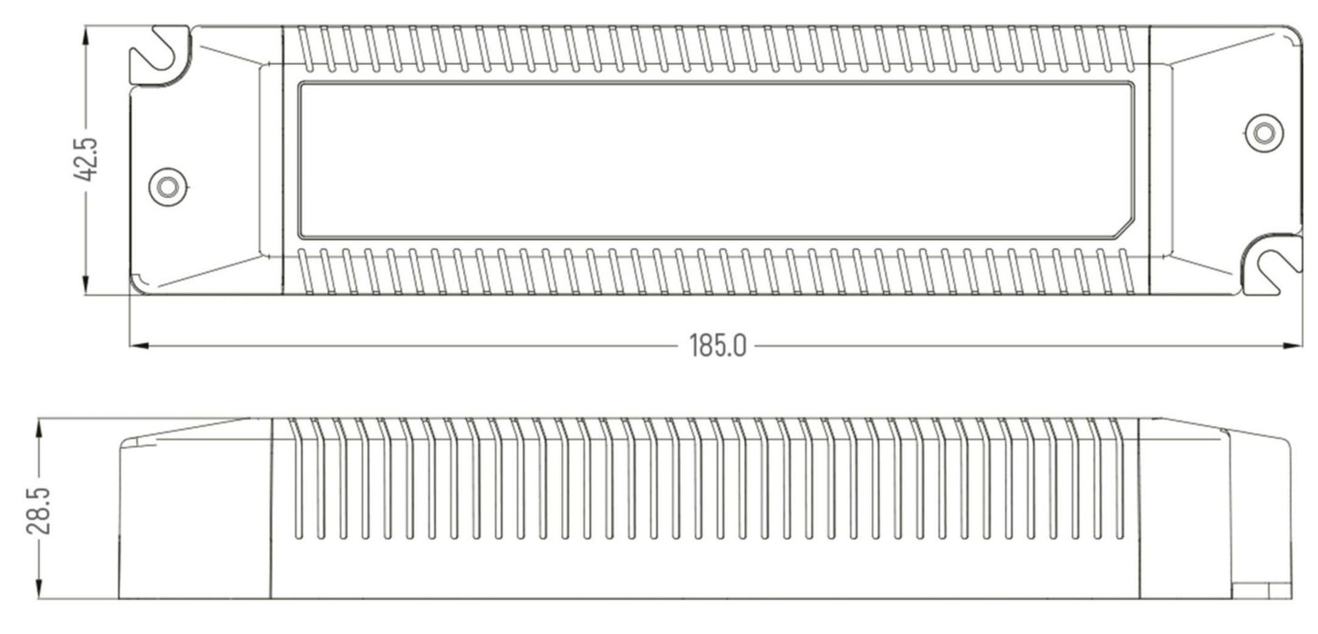 Deko-Light BASIC, DIM, CV, LCP40AD-1H24V