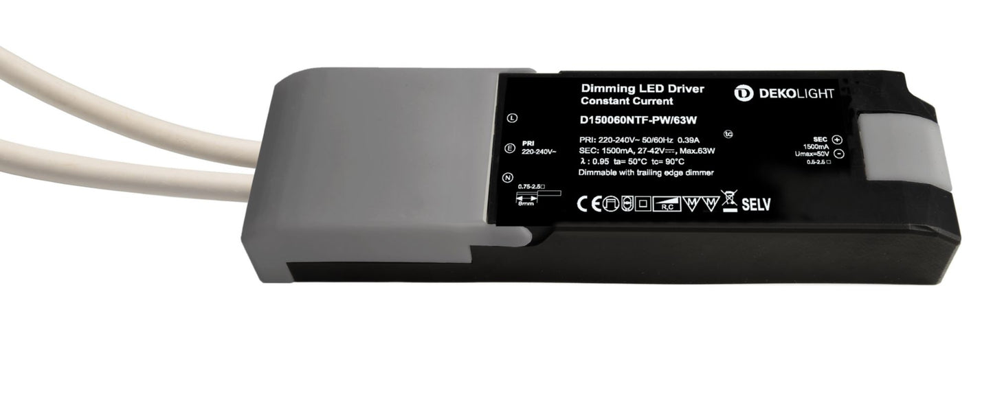 Deko-Light QUICK, CC, 1500mA, 27-42V, 60W