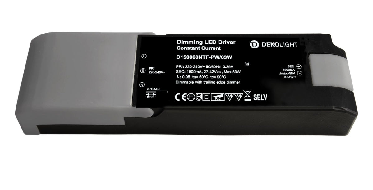 Deko-Light QUICK, CC, 1500mA, 27-42V, 60W