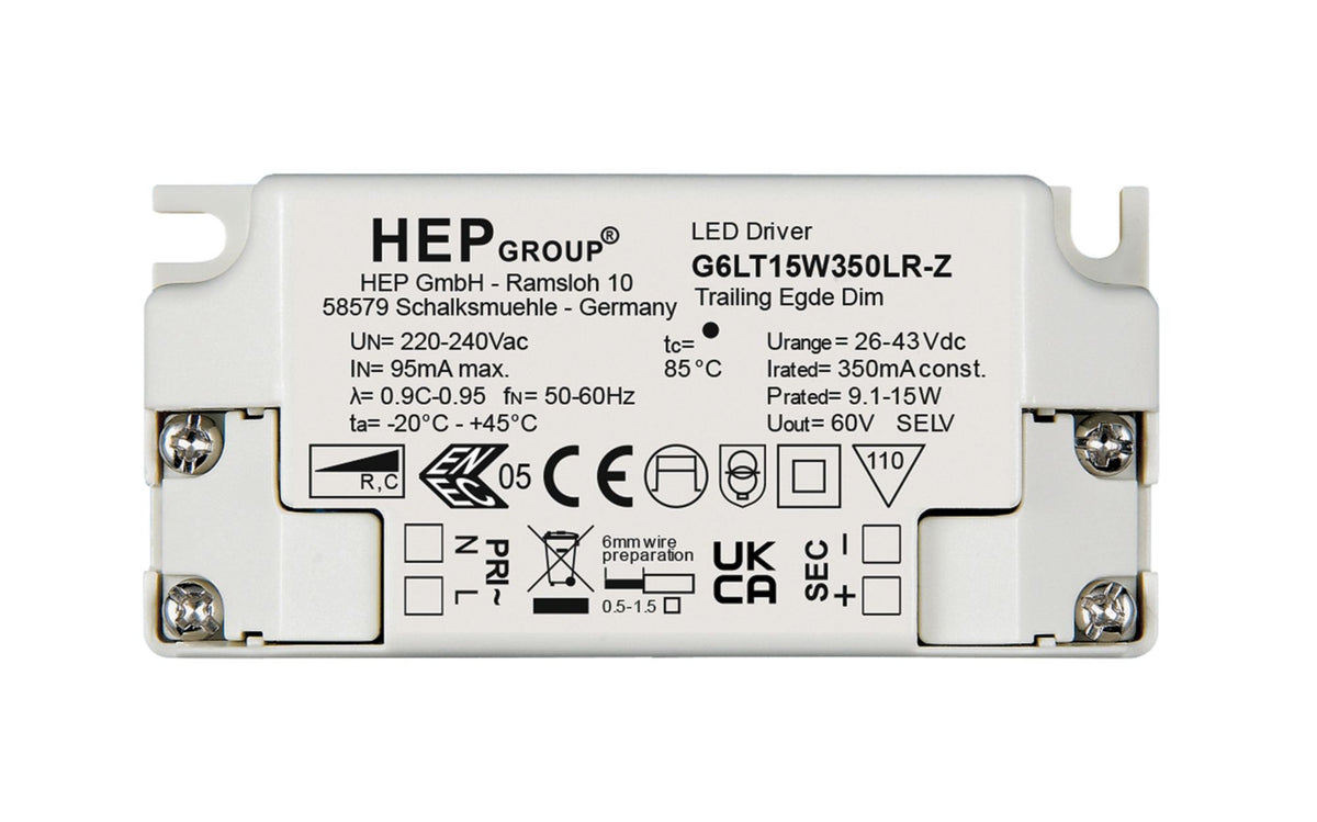 HEP HEP, DIM, CC, G6LT15W350LR-Z