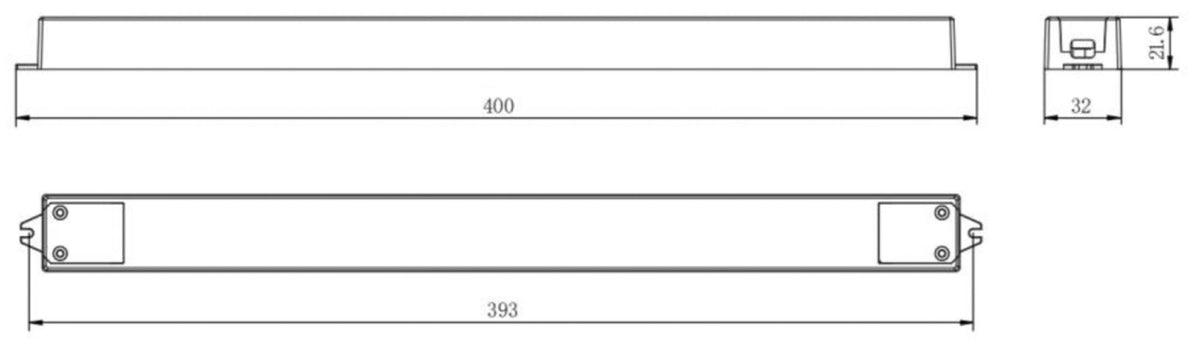 Deko-Light Long-Flat, DIM, CV, 48 V 50-150 W