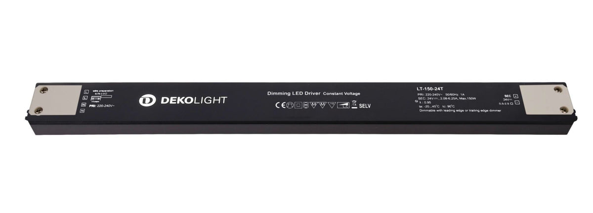 Deko-Light Long-Flat, DIM, CV, 24 V 50-150 W
