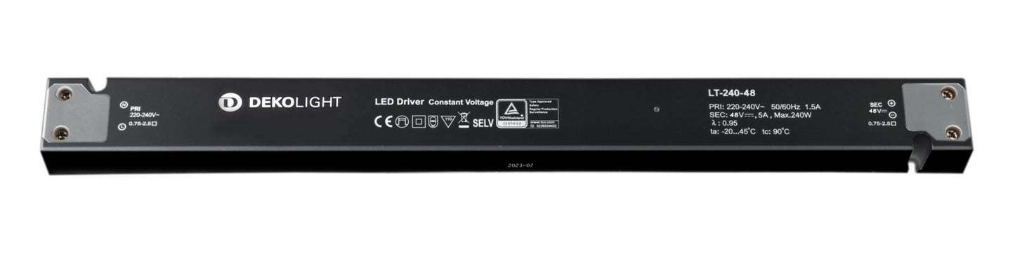 Deko-Light LONG-FLAT, CV, LT-240-48