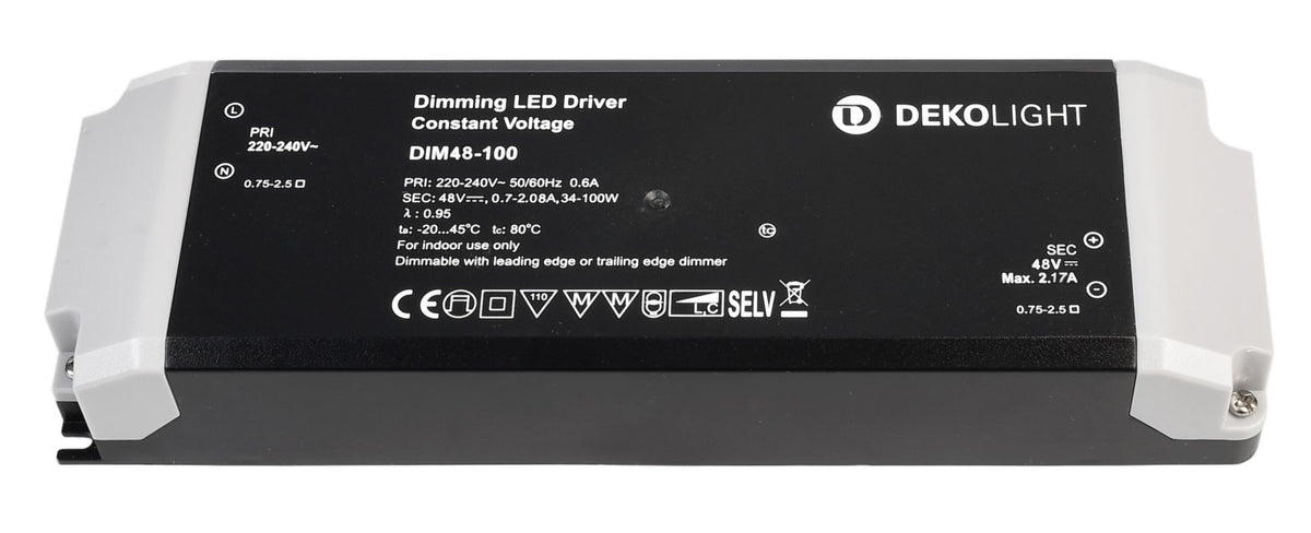 Deko-Light BASIC, DIM, CV, 48 V 34-100 W