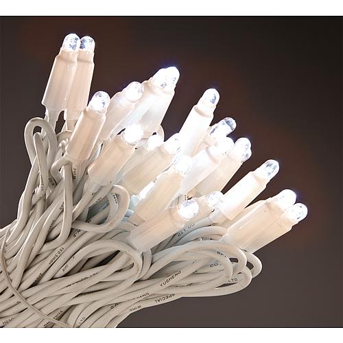 SYSTEM LED Verläng.50flg.warmweiß 466-06 weißes Kabel