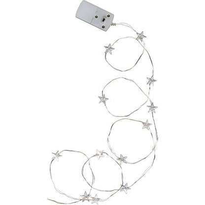 LED-Lichterkette Sterne kaltweiß 726-37