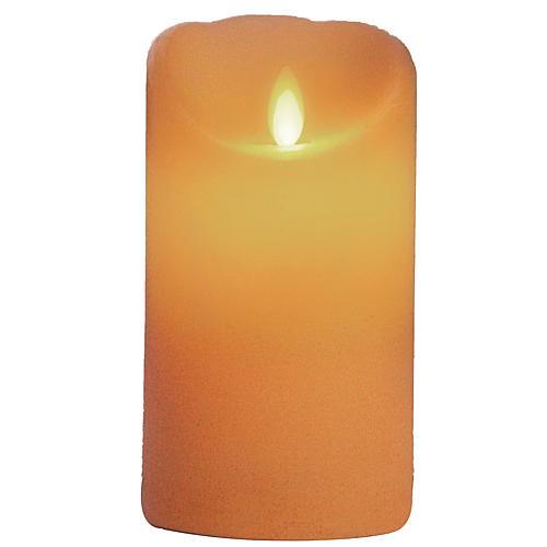 LED-Wachskerze 'Twinkle Flame' elfenbein 068-70